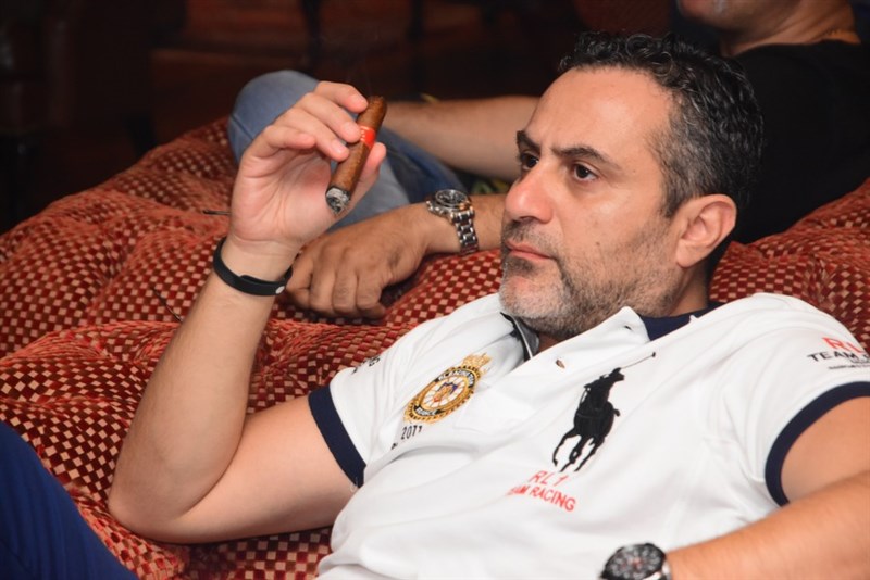 Smoky night at the Candles Lounge - Hilton Beirut Metropolitan Palace